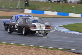 © Octane Photographic Ltd. HSCC Donington Park 18th March 2012. Historic Touring car Championship (over 1600cc). Louis Bracey - Ford Mustang. Digital ref : 0249lw7d0120