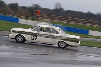 © Octane Photographic Ltd. HSCC Donington Park 18th March 2012. Historic Touring car Championship (over 1600cc). Mike Gardiner - Ford Falcon. Digital ref : 0249lw7d0160