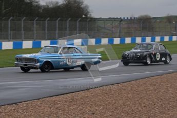 © Octane Photographic Ltd. HSCC Donington Park 18th March 2012. Historic Touring car Championship (over 1600cc). Chris Clackson - Ford Falcon. Digital ref : 0249lw7d9836