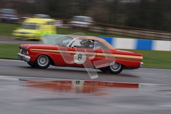 © Octane Photographic Ltd. HSCC Donington Park 18th March 2012. Historic Touring car Championship (over 1600cc). Leo Voyazides - Ford Falcon. Digital ref : 0249lw7d9900
