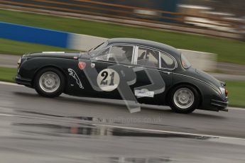 © Octane Photographic Ltd. HSCC Donington Park 18th March 2012. Historic Touring car Championship (over 1600cc). Graeme Dodd - Jaguar Mkii. Digital ref : 0249lw7d9915