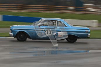 © Octane Photographic Ltd. HSCC Donington Park 18th March 2012. Historic Touring car Championship (over 1600cc). Chris Clackson - Ford Falcon. Digital ref : 0249lw7d9969