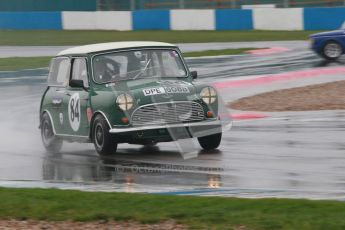 © Octane Photographic Ltd. HSCC Donington Park 18th May 2012. Historic Touring car Championship (up to 1600cc). Roger Phillips - Austin Mini Cooper S. Digital ref : 0246cb1d7990