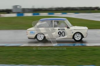 © Octane Photographic Ltd. HSCC Donington Park 18th May 2012. Historic Touring car Championship (up to 1600cc). Jon Orr - Hillman Imp. Digital ref : 0246cb1d7999