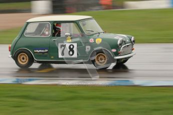 © Octane Photographic Ltd. HSCC Donington Park 18th May 2012. Historic Touring car Championship (up to 1600cc). Colin Flynn - Morris Mini Cooper S. Digital ref : 0246cb1d8011