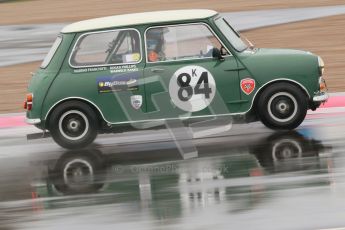 © Octane Photographic Ltd. HSCC Donington Park 18th May 2012. Historic Touring car Championship (up to 1600cc). Roger Phillips - Austin Mini Cooper S. Digital ref : 0246cb1d8074