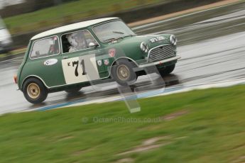 © Octane Photographic Ltd. HSCC Donington Park 18th May 2012. Historic Touring car Championship (up to 1600cc). Marc Earnshaw - Austin Mini Cooper S. Digital ref : 0246cb1d8107