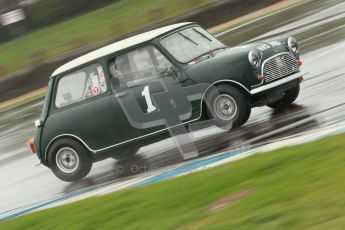 © Octane Photographic Ltd. HSCC Donington Park 18th May 2012. Historic Touring car Championship (up to 1600cc). Roger Godfrey - Austin Cooper S. Digital ref : 0246cb1d8114
