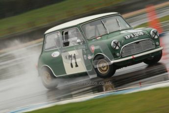 © Octane Photographic Ltd. HSCC Donington Park 18th May 2012. Historic Touring car Championship (up to 1600cc). Marc Earnshaw - Austin Mini Cooper S. Digital ref : 0246cb1d8125