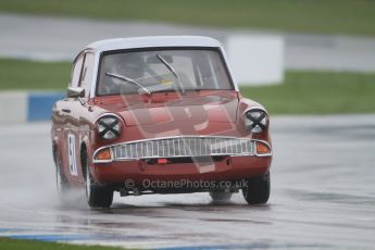 © Octane Photographic Ltd. HSCC Donington Park 18th May 2012. Historic Touring car Championship (up to 1600cc). James Claridge - Ford Anglia. Digital ref : 0246cb7d5435