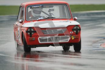 © Octane Photographic Ltd. HSCC Donington Park 18th May 2012. Historic Touring car Championship (up to 1600cc). Steve Platts - Singer Chamois. Digital ref : 0246cb7d5517