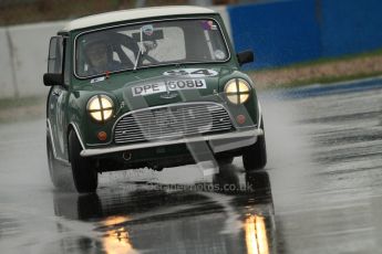 © Octane Photographic Ltd. HSCC Donington Park 18th May 2012. Historic Touring car Championship (up to 1600cc). Roger Phillips - Austin Mini Cooper S. Digital ref : 0246cb7d5577