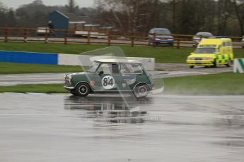 © Octane Photographic Ltd. HSCC Donington Park 18th May 2012. Historic Touring car Championship (up to 1600cc). Roger Phillips - Austin Mini Cooper S. Digital ref : 0246lw7d8350
