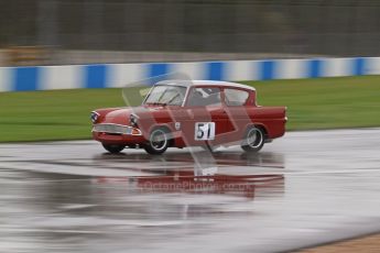 © Octane Photographic Ltd. HSCC Donington Park 18th May 2012. Historic Touring car Championship (up to 1600cc). James Claridge - Ford Anglia. Digital ref : 0246lw7d8361