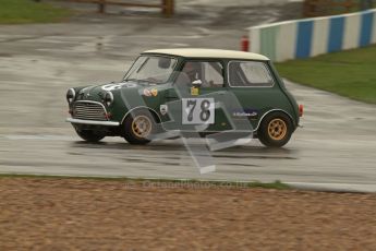 © Octane Photographic Ltd. HSCC Donington Park 18th May 2012. Historic Touring car Championship (up to 1600cc). Colin Flynn - Morris Mini Cooper S Digital ref : 0246lw7d8476