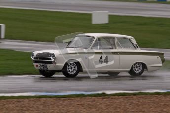 © Octane Photographic Ltd. HSCC Donington Park 18th May 2012. Historic Touring car Championship (up to 1600cc). Tim Davis - Ford Cortina. Digital ref : 0246lw7d8493