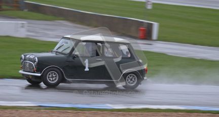 © Octane Photographic Ltd. HSCC Donington Park 18th May 2012. Historic Touring car Championship (up to 1600cc). Roger Godfrey - Austin Cooper S. Digital ref : 0246lw7d8677
