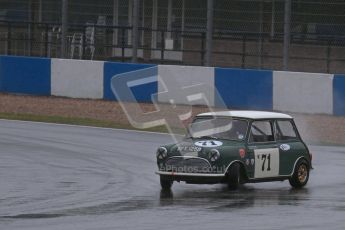 © Octane Photographic Ltd. HSCC Donington Park 18th May 2012. Historic Touring car Championship (up to 1600cc). Marc Earnshaw - Austin Mini Cooper S. Digital ref : 0246lw7d8820
