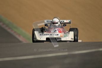 © 2012 Octane Photographic Ltd. HSCC Historic Super Prix - Brands Hatch - 30th June 2012. HSCC - Classic Formula 3 - Qualifying. Richard Trott - Chevron B43. Digital Ref: 0381lw1d8182