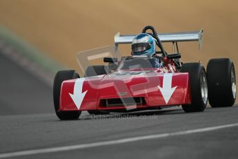 © 2012 Octane Photographic Ltd. HSCC Historic Super Prix - Brands Hatch - 30th June 2012. HSCC - Classic Formula 3 - Qualifying. Hugh Price - Chevron B38. Digital Ref: 0381lw1d8191