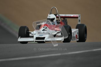 © 2012 Octane Photographic Ltd. HSCC Historic Super Prix - Brands Hatch - 30th June 2012. HSCC - Classic Formula 3 - Qualifying. Benn Simms - March 803B. Digital Ref: 0381lw1d8199