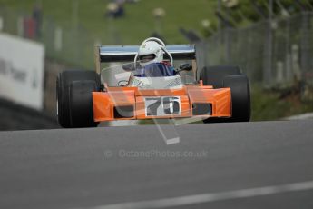 © 2012 Octane Photographic Ltd. HSCC Historic Super Prix - Brands Hatch - 30th June 2012. HSCC Derek Bell Trophy - Qualifying. Tim Barry - Trojan T102. Digital Ref : 0376lw1d9833