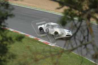 © 2012 Octane Photographic Ltd. HSCC Historic Super Prix - Brands Hatch - 30th June 2012. HSCC - Guards Trophy - Qualifying. Adams - Jaguar E-Type. Digital Ref: 0379lw1d0151
