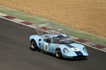 © 2012 Octane Photographic Ltd. HSCC Historic Super Prix - Brands Hatch - 30th June 2012. HSCC - Guards Trophy - Qualifying. Thompson/McClurg - Chevron B6. Digital Ref: 0379lw1d0279
