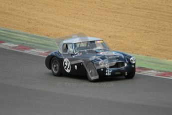 © 2012 Octane Photographic Ltd. HSCC Historic Super Prix - Brands Hatch - 30th June 2012. HSCC - Guards Trophy - Qualifying. Hayden - Austin Healy 3000 Mk.II. Digital Ref: 0379lw1d0305