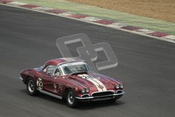 © 2012 Octane Photographic Ltd. HSCC Historic Super Prix - Brands Hatch - 30th June 2012. HSCC - Guards Trophy - Qualifying. Drake - Chevrolet Corvette. Digital Ref: 0379lw1d0349