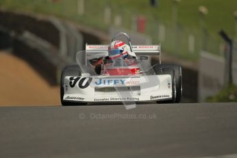 © 2012 Octane Photographic Ltd. HSCC Historic Super Prix - Brands Hatch - 30th June 2012. HSCC Grandstand Motor Sport Historic Formula 2 - Qualifying. Daryl Taylor - March 78B. Digital Ref: 0377lw1d8976