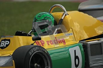 © 2012 Octane Photographic Ltd. HSCC Historic Super Prix - Brands Hatch - 30th June 2012. HSCC Grandstand Motor Sport Historic Formula 2 - Qualifying. Martin Stretton - March 742. Digital Ref: 0377lw1d9079