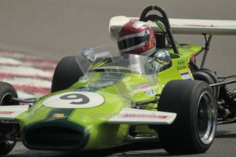 © 2012 Octane Photographic Ltd. HSCC Historic Super Prix - Brands Hatch - 30th June 2012. HSCC Grandstand Motor Sport Historic Formula 2 - Qualifying. Ian Gray - Brabham BT30. Digital Ref: 0377lw1d9195