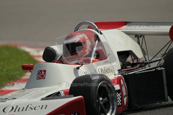 © 2012 Octane Photographic Ltd. HSCC Historic Super Prix - Brands Hatch - 30th June 2012. HSCC Grandstand Motor Sport Historic Formula 2 - Qualifying. Alain Lagache - March 712M. Digital Ref: 0377lw1d9274