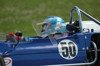 © 2012 Octane Photographic Ltd. HSCC Historic Super Prix - Brands Hatch - 30th June 2012. HSCC Grandstand Motor Sport Historic Formula 2 - Qualifying. Paul Bason - March 712. Digital Ref: 0377lw1d9310