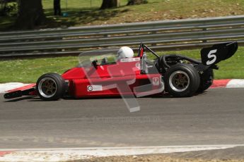 © 2012 Octane Photographic Ltd. HSCC Historic Super Prix - Brands Hatch - 30th June 2012. HSCC Historic Formula 2 - Qualifying. Terry Caton - March 73B. Digital Ref: 0381lw7d4682