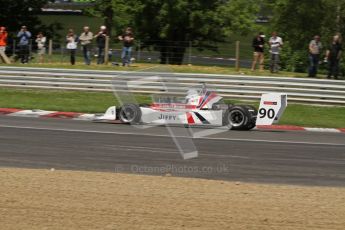 © 2012 Octane Photographic Ltd. HSCC Historic Super Prix - Brands Hatch - 30th June 2012. HSCC Historic Formula 2 - Qualifying. Daryl Taylor - March 78B. Digital Ref: 0381lw7d4874