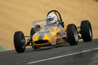 © 2012 Octane Photographic Ltd. HSCC Historic Super Prix - Brands Hatch - 1st July 2012. HSCC - Historic Formula Ford - Qualifying. Les Beards - Nike Mk.6. Digital Ref: 0383lw1d0789