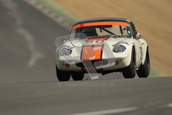 © 2012 Octane Photographic Ltd. HSCC Historic Super Prix - Brands Hatch - 1st July 2012. HSCC - Historic RoadSports - Qualifying. Vicky Brooks - Lotus Elan. Digital Ref: 0387lw1d0496