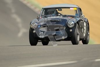 © 2012 Octane Photographic Ltd. HSCC Historic Super Prix - Brands Hatch - 1st July 2012. HSCC - Historic RoadSports - Qualifying. Andrew Hayden - Austin Healey 3000 Mk.2. Digital Ref: 0387lw1d0524