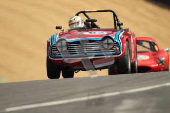 © 2012 Octane Photographic Ltd. HSCC Historic Super Prix - Brands Hatch - 1st July 2012. HSCC - Historic RoadSports - Qualifying. Colin Sharp - Triumph TR5. Digital Ref: 0387lw1d0577