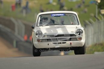 © 2012 Octane Photographic Ltd. HSCC Historic Super Prix - Brands Hatch - 1st July 2012. HSCC - Historic Touring Cars - Qualifying. Johnathan Townsend - Lotus Cortina. Digital Ref: 0384lw1d1056