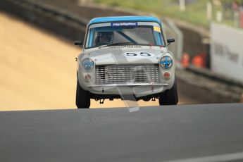 © 2012 Octane Photographic Ltd. HSCC Historic Super Prix - Brands Hatch - 1st July 2012. HSCC - Historic Touring Cars - Qualifying. Pete Wright - Austin A40 Farina. Digital Ref: 0384lw1d1073