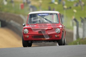 © 2012 Octane Photographic Ltd. HSCC Historic Super Prix - Brands Hatch - 1st July 2012. HSCC - Historic Touring Cars - Qualifying. Adrian Oliver - Hillman Imp. Digital Ref: 0384lw1d1081