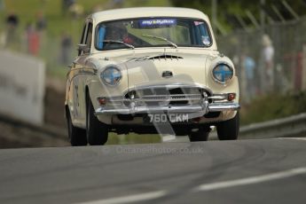 © 2012 Octane Photographic Ltd. HSCC Historic Super Prix - Brands Hatch - 1st July 2012. HSCC - Historic Touring Cars - Qualifying. Andrew Davenall -Austin A105. Digital Ref: 0384lw1d1110