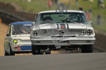 © 2012 Octane Photographic Ltd. HSCC Historic Super Prix - Brands Hatch - 1st July 2012. HSCC - Historic Touring Cars - Qualifying. Richard Owen - Ford Galaxie. Digital Ref: 0384lw1d1114