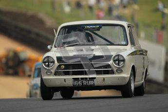 © 2012 Octane Photographic Ltd. HSCC Historic Super Prix - Brands Hatch - 1st July 2012. HSCC - Historic Touring Cars - Qualifying. Jim Clark - Lotus Cortina. Digital Ref: 0384lw1d1148
