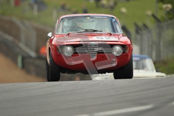 © 2012 Octane Photographic Ltd. HSCC Historic Super Prix - Brands Hatch - 1st July 2012. HSCC - Historic Touring Cars - Qualifying. Dave Cabena - Alfa Romeo Giulia Sprint. Digital Ref: 0384lw1d1164