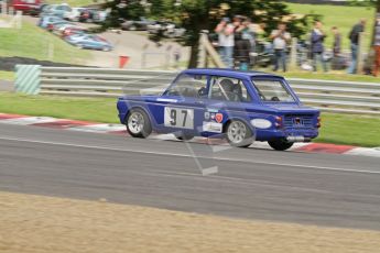 © 2012 Octane Photographic Ltd. HSCC Historic Super Prix - Brands Hatch - 1st July 2012. HSCC - Historic Touring Cars - Qualifying. David Heale - Hillman Imp. Digital Ref: 0384lw7d5323