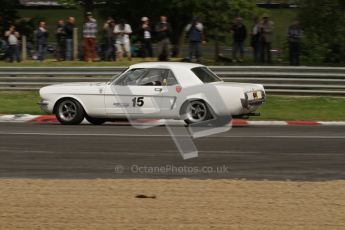 © 2012 Octane Photographic Ltd. HSCC Historic Super Prix - Brands Hatch - 1st July 2012. HSCC - Historic Touring Cars - Qualifying. Mark Watts - Ford Mustang. Digital Ref: 0384lw7d5351